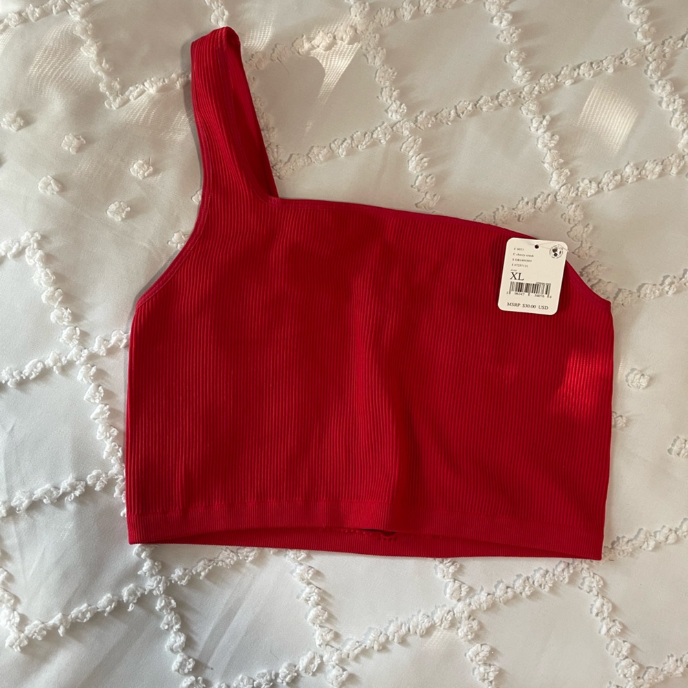 NWT One-Shoulder Free People Movement Bra